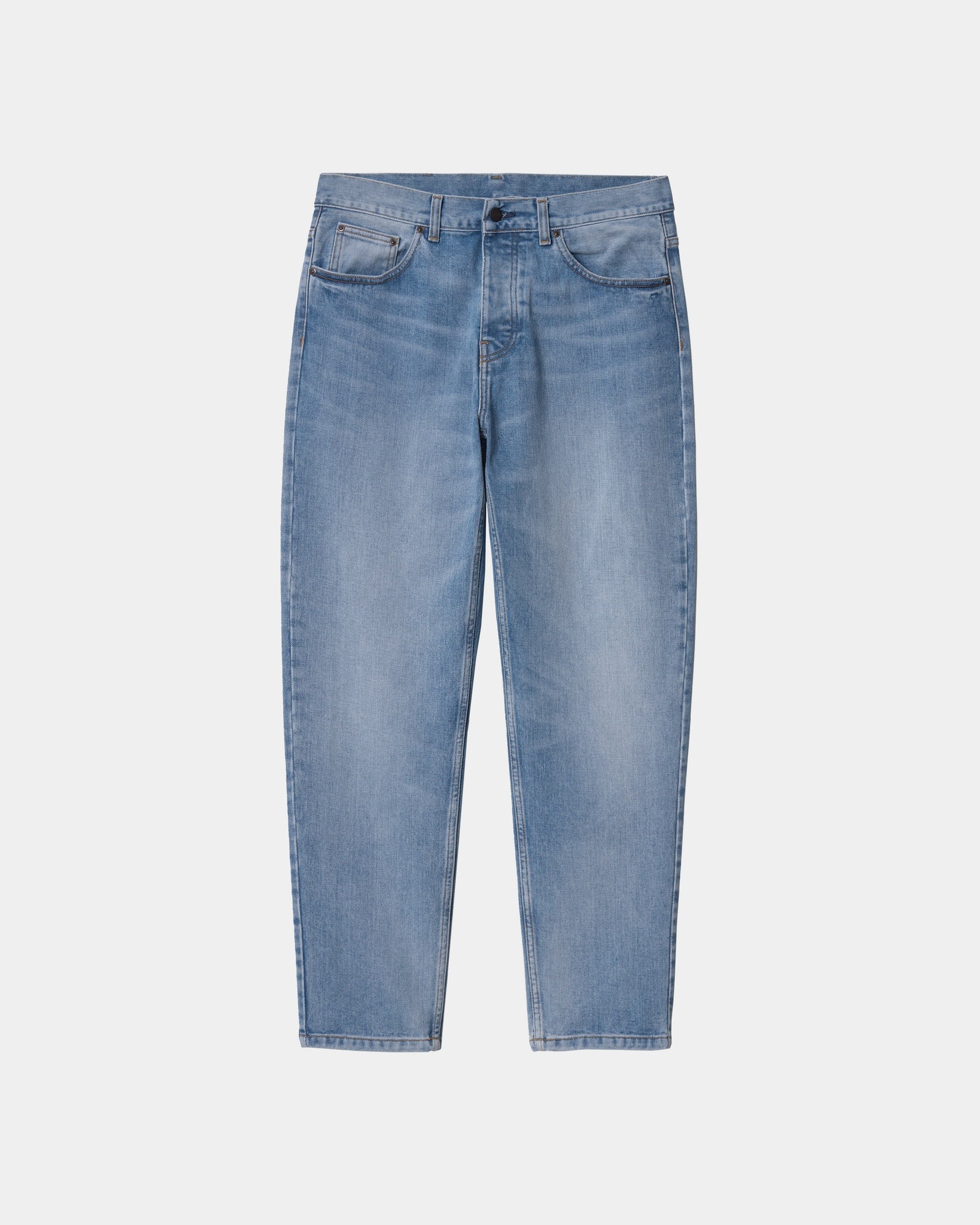 Newel Pant | Light Wash Blue Jeans for Men & Women - Perfect for Casual Wear, Outings & Everyday Comfort
