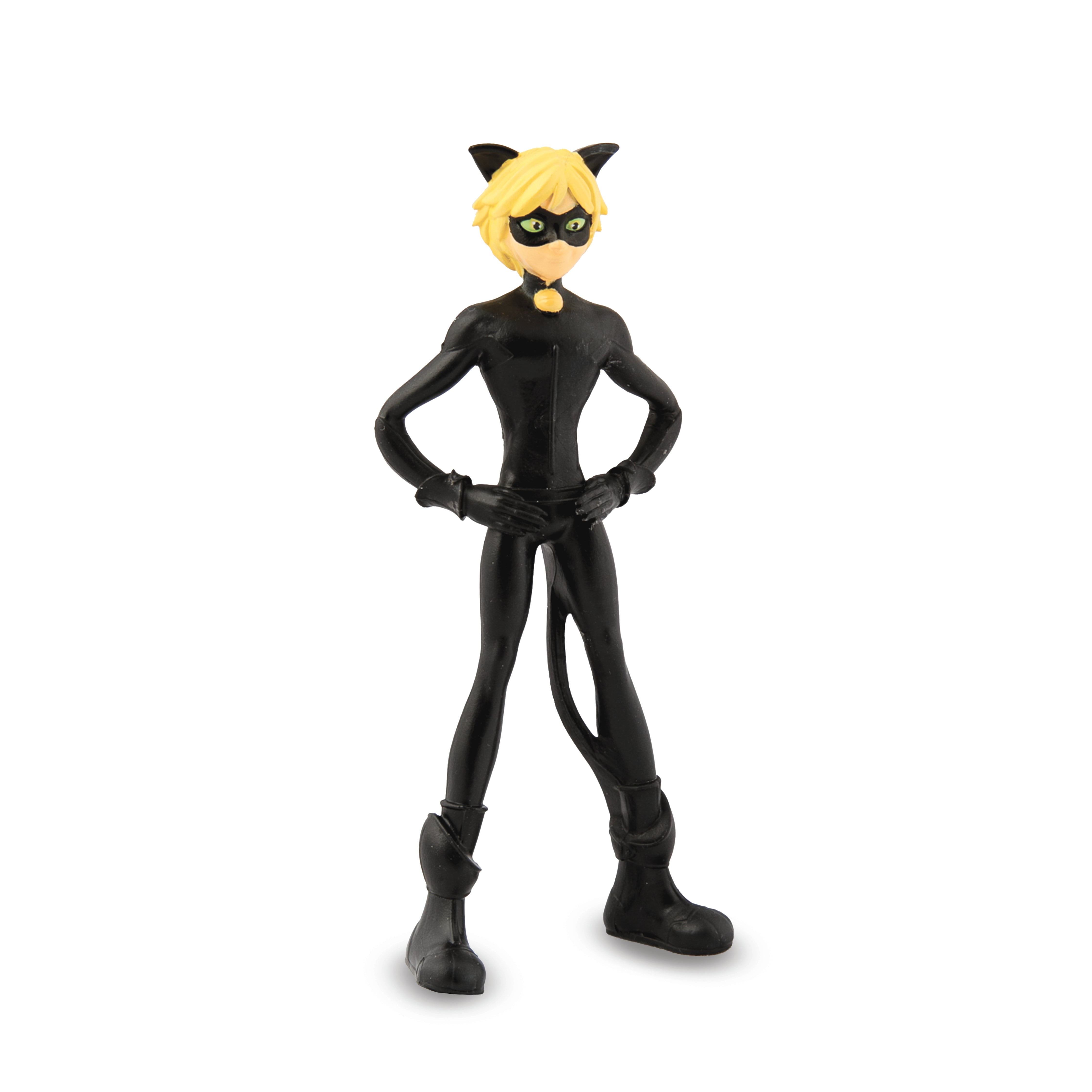 BEND EMS Miraculous Cat Noir Flexible Action Figure - Collectible Toy for Kids & Fans - Perfect for Play, Display & Gifts