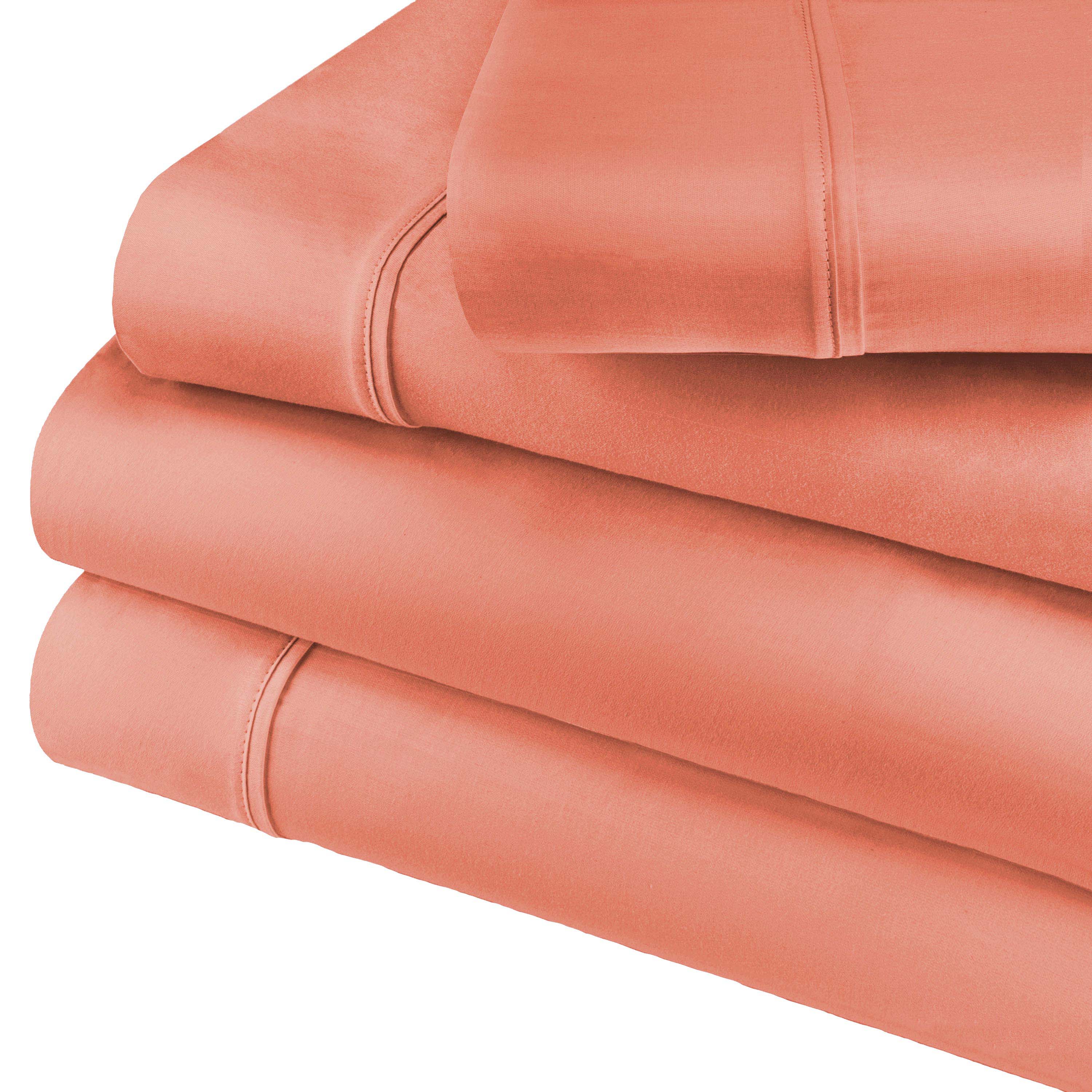 800 Thread Count Cotton Blend Deep Pocket Sheet Set - Ultra Soft & Breathable Bed Sheets for Queen & King Size Beds - Perfect for Luxury Hotels & Home Bedroom Decor