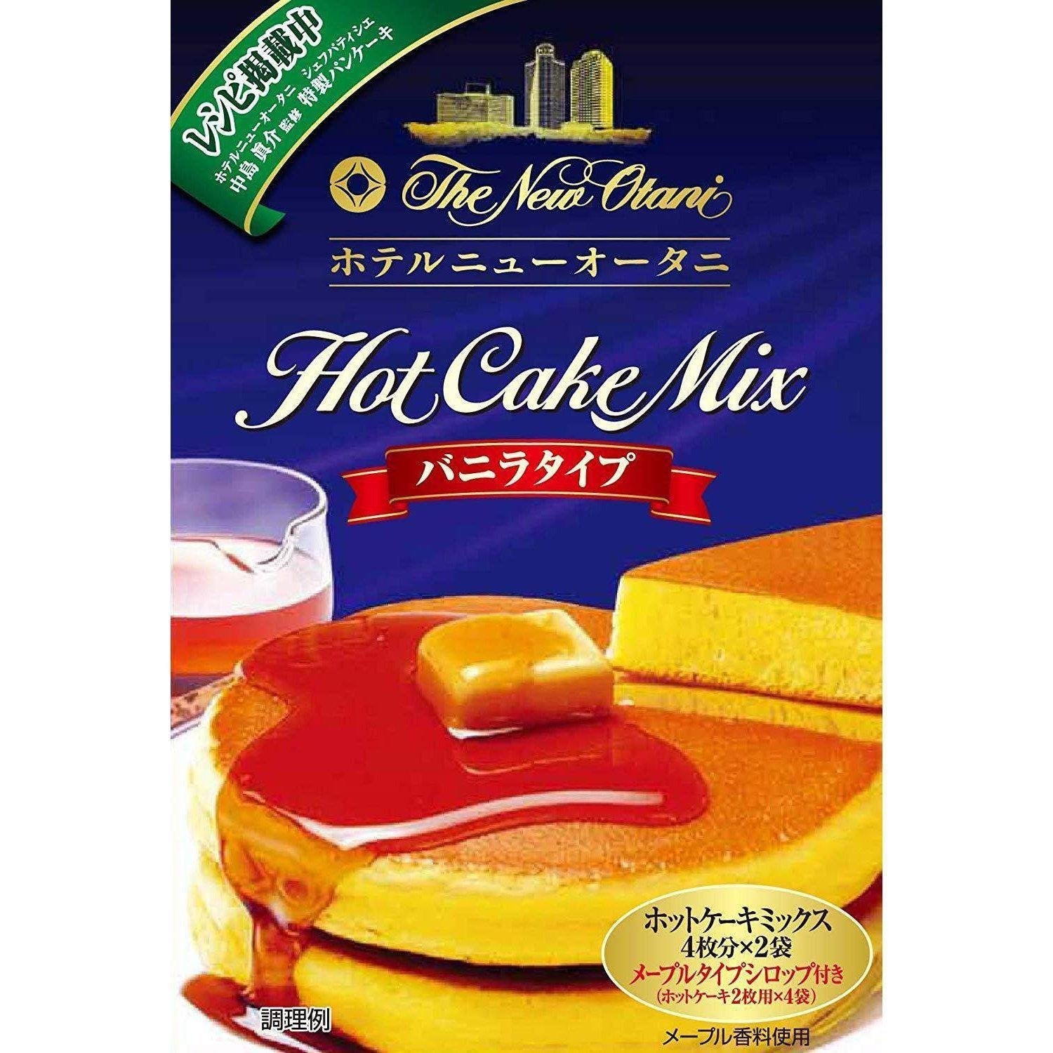 Nagatanien The New Otani Hot Cake Pancake Mix 500g - Fluffy Japanese Pancake Mix for Breakfast, Dessert & Tea Time - Perfect for Home Baking & Family Gatherings
