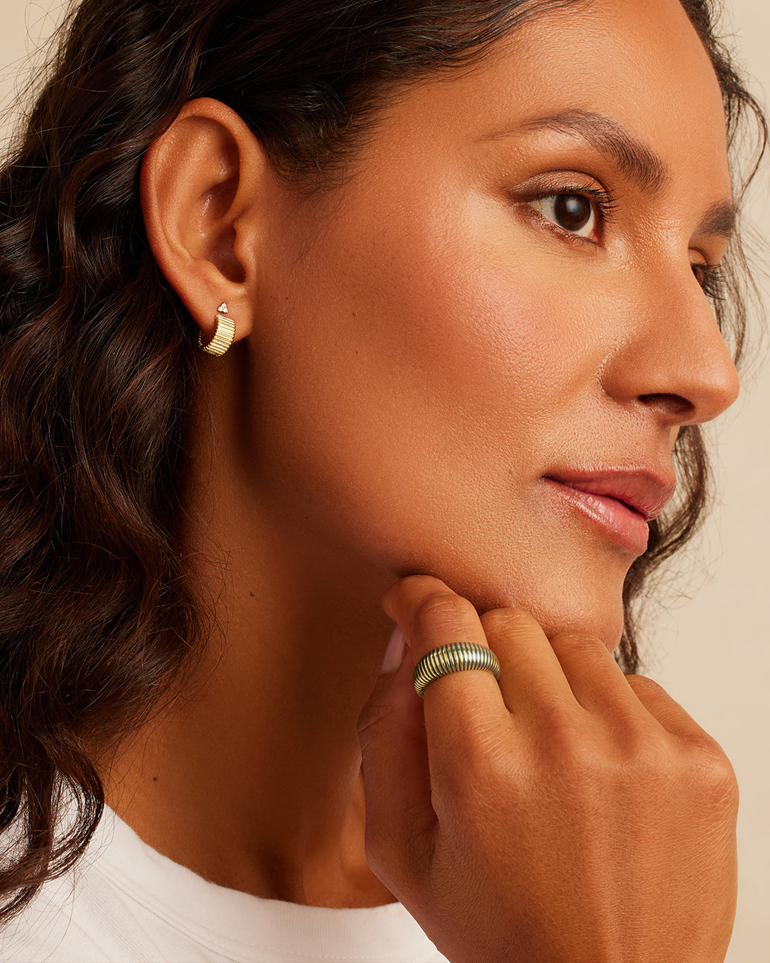 Catalina Enamel Ring - Elegant Handmade Jewelry for Women, Durable & Hypoallergenic - Perfect for Weddings, Parties & Everyday Wear