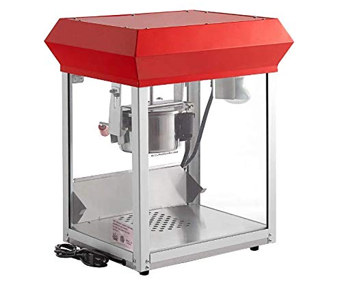 **Red Matinee Movie Theater Style Countertop Popcorn Maker Machine – 4 oz. Capacity – Perfect for Home Theater, Parties & Snack Bars**