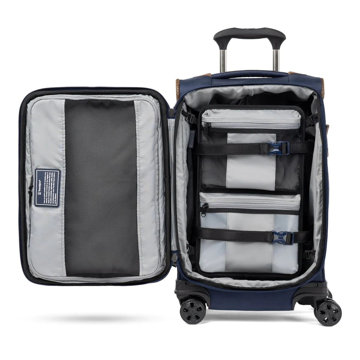 Travelpro Crew Classic Expandable Spinner Carry On Luggage - Lightweight Suitcase for Business Travel & Weekend Getaways