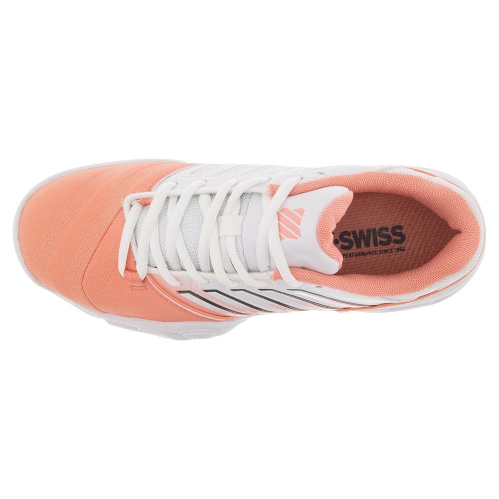 K-Swiss Junior Bigshot Light 4 Kids' Tennis Shoes - Breathable & Lightweight for Boys & Girls - Perfect for Court Play & Casual Wear