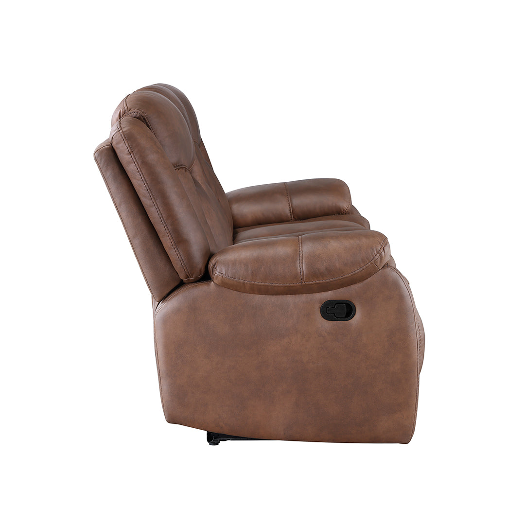 Morello Manual Glider Recliner Chair - Comfortable Rocking Recliner for Living Room, Nursery & Bedroom - Soft Upholstered Fabric with Smooth Gliding Motion - Perfect for Nursing, Relaxing & Lounging
