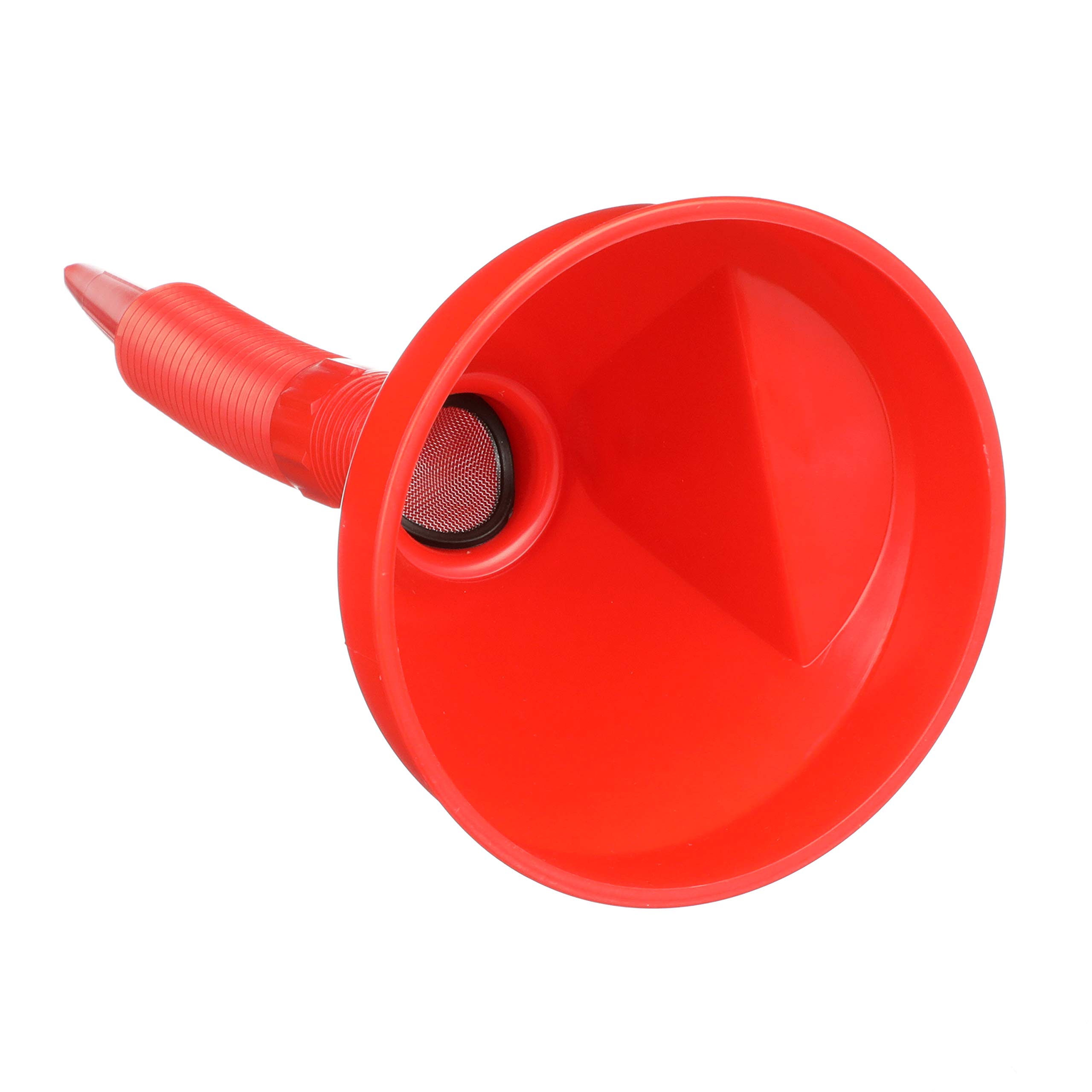 Seachoice Bright Orange Funnel - Durable Plastic Funnel for Automotive Fluids, Cooking Oil, and Home Use - Perfect for Garage, Kitchen, and DIY Projects