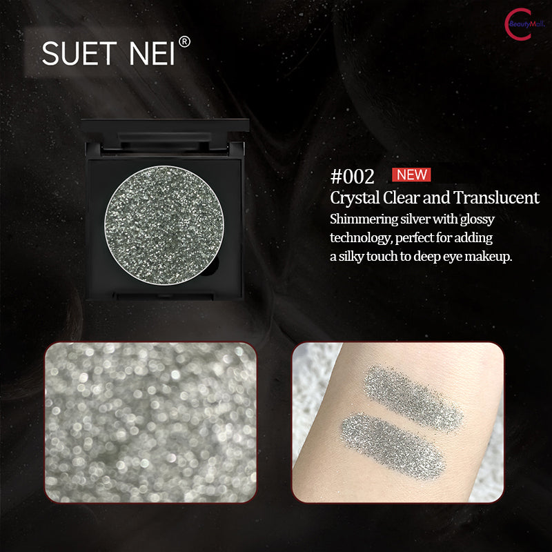 SUET NEI Monochrome Eyeshadow Palette - Long Lasting Matte & Shimmer Eyeshadow for Day & Night Makeup - Perfect for Everyday Wear, Parties & Special Occasions