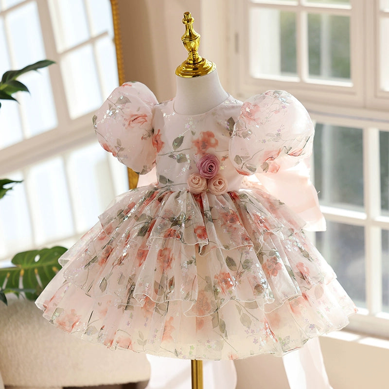 Girls Birthday Princess Dress - Elegant Pageant Gown for Special Occasions | Perfect for Birthday Parties, Pageants & Formal Events