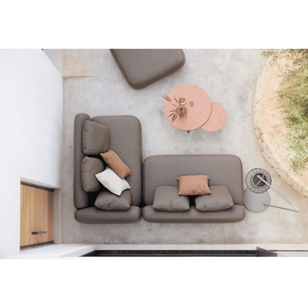 Outdoor Corner Sofa Set with Cushions - Waterproof & Weather-Resistant Patio Furniture for Backyard, Garden, or Poolside Relaxation