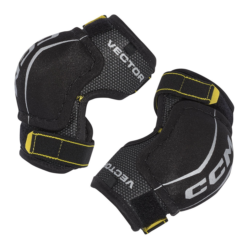 CCM Tacks Vector 2023 Youth Ice Hockey Elbow Pads - Protective Gear for Young Players - Perfect for Practice & Games