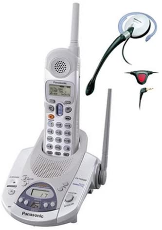 Panasonic KX-TG2226WV GigaRange 2.4 GHz Digital Cordless Phone with Caller ID & Answering System - Long Range Wireless Home Phone for Landline with Clear Sound & Call Blocking - Perfect for Home Office & Elderly Use