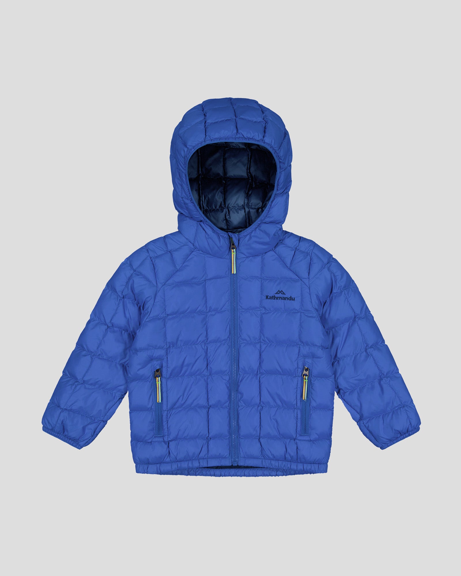 Kids' Helicopter Print Insulated Hooded Jacket - Warm Winter Coat for Boys & Girls, Peak Blue - Perfect for Outdoor Play, School & Cold Weather Activities