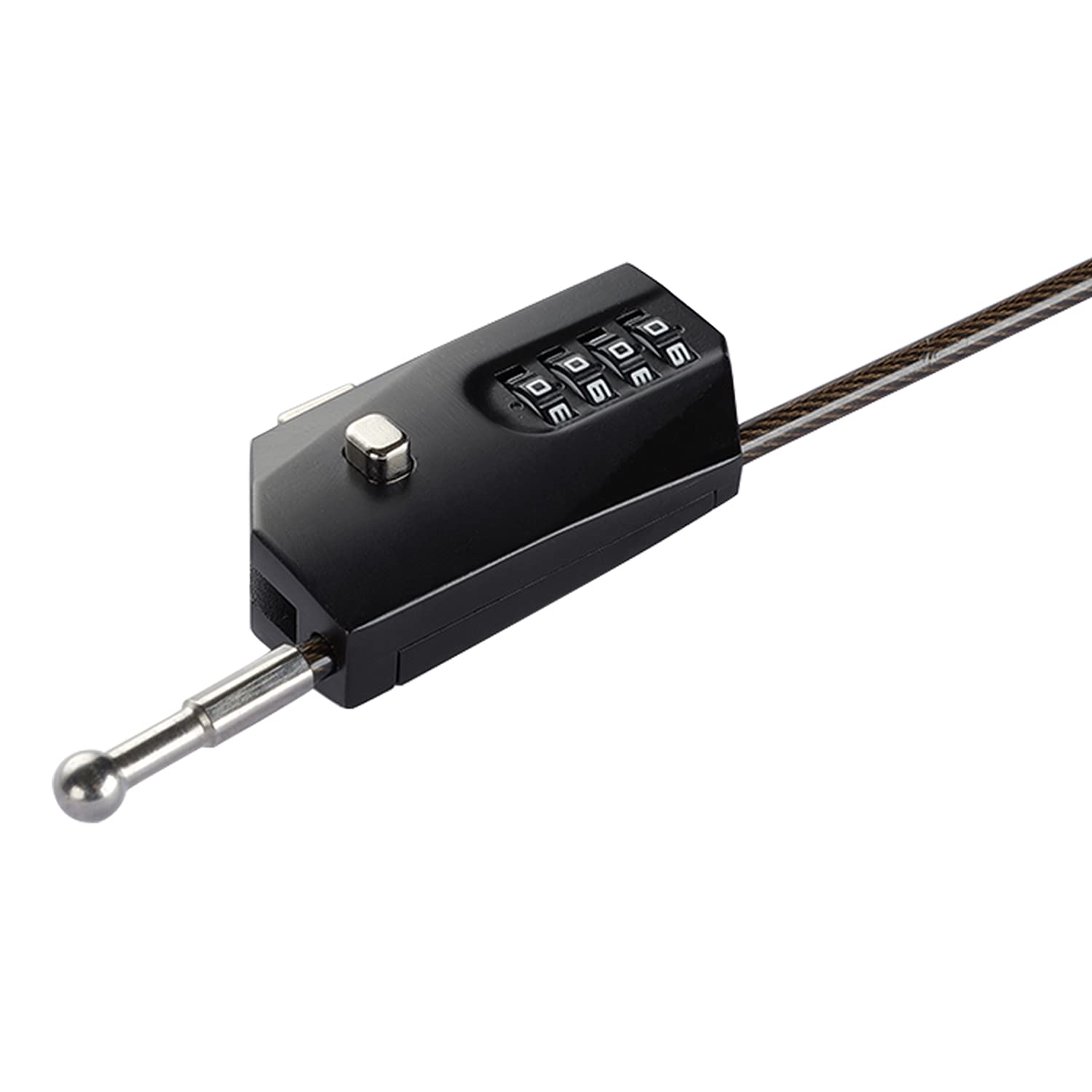 Outdoor Waterproof Game & Trail Camera Cable Lock with 4-Digit Combination - No Key Needed, 10000 Security Combinations - Secure Hunting Camera, Wildlife Monitoring & Outdoor Surveillance Equipment for Deer Hunting & Trail Security