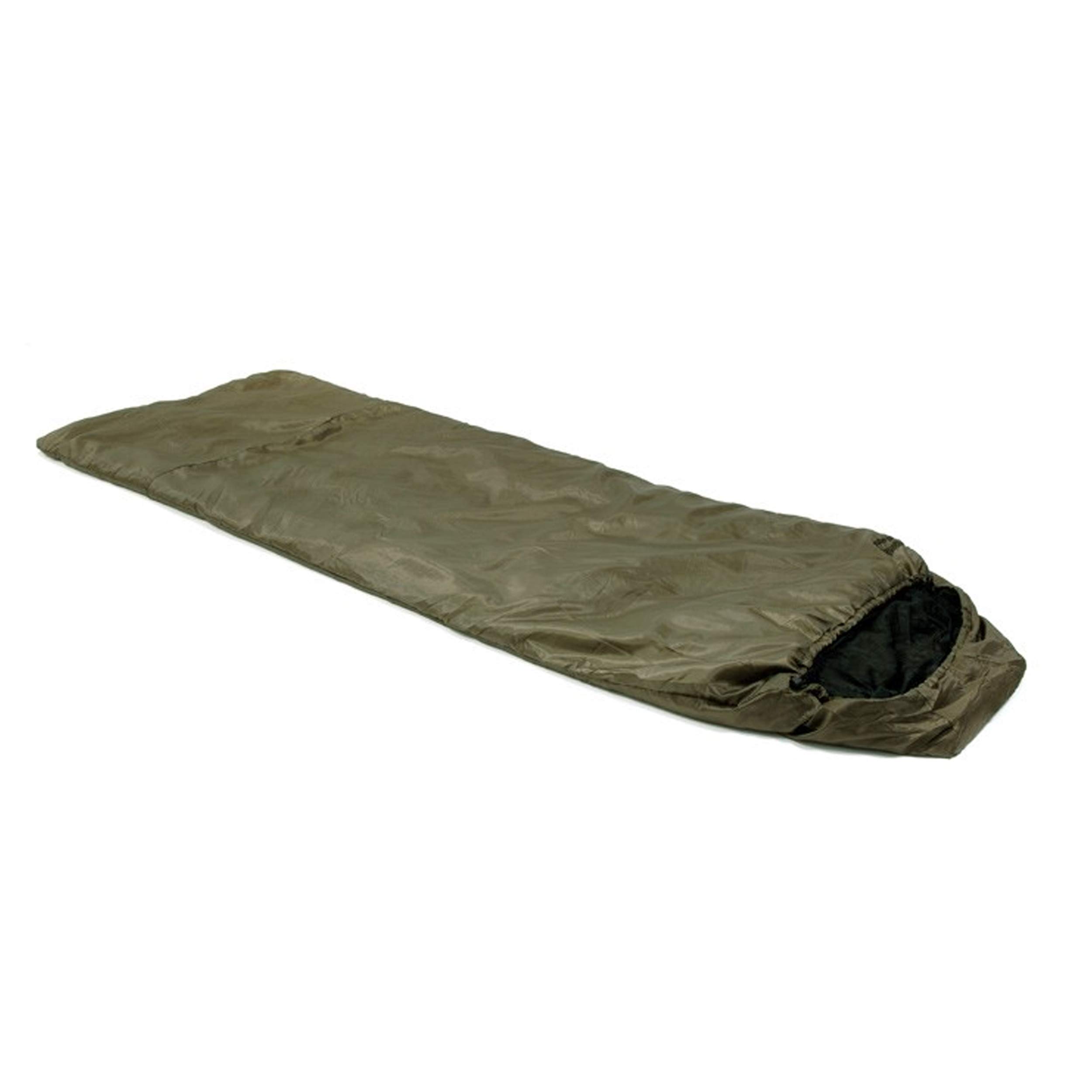 Snugpak Jungle Right Hand Zip Sleeping Bag - Lightweight & Waterproof for Camping, Hiking, Backpacking - Olive Green Outdoor Gear