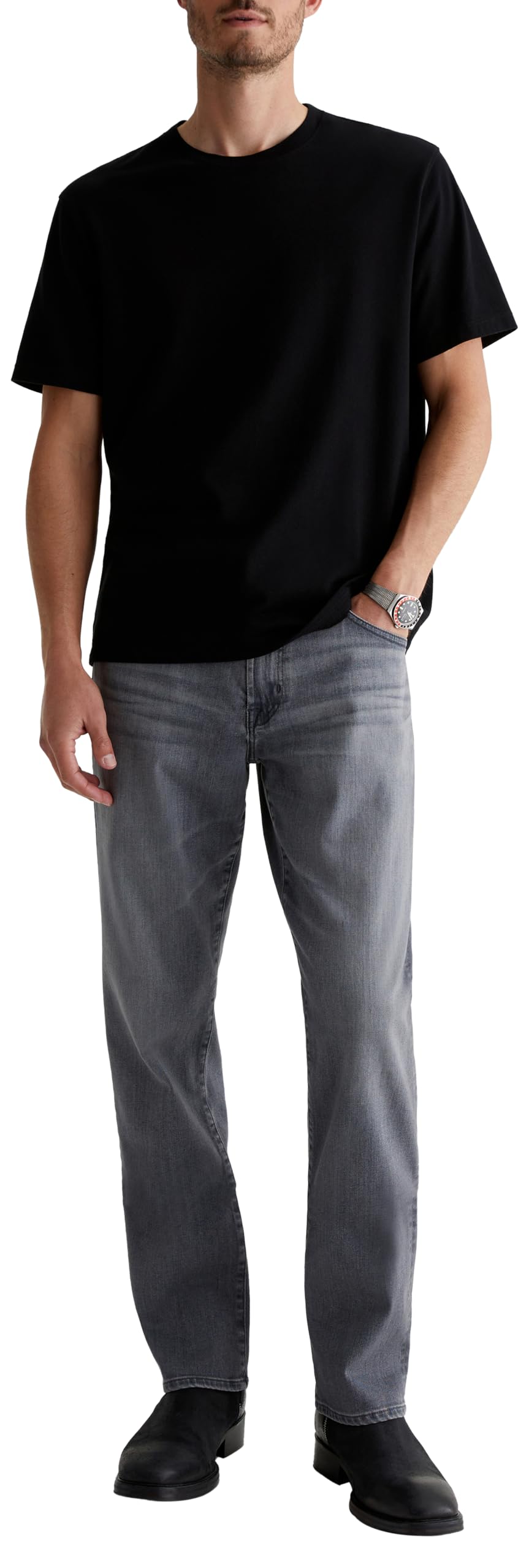 Premium Men's Graduation Tailored Slim Fit Jeans - Comfortable & Stylish for Commencement, Job Interviews & Formal Events