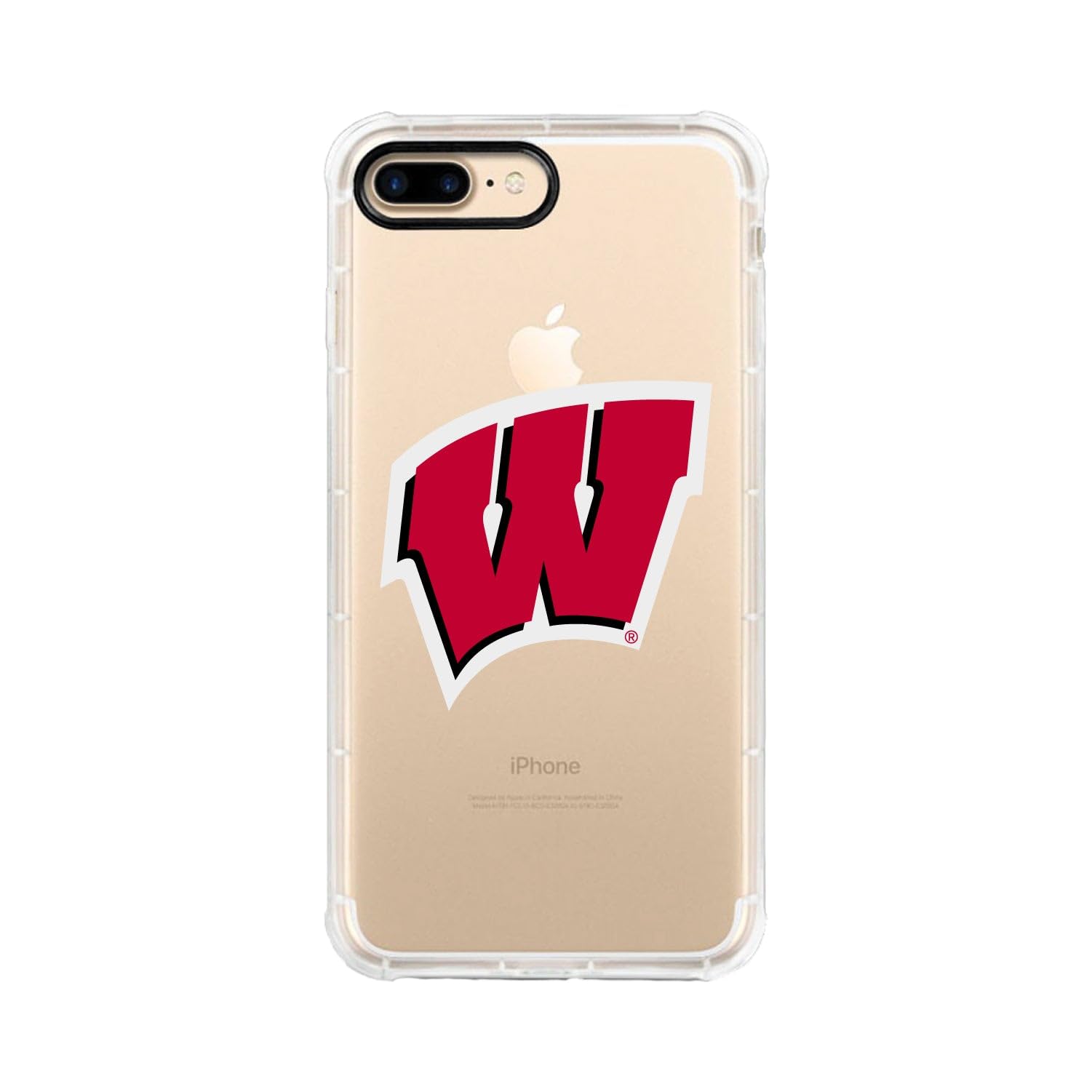 Durable OTM Essentials Phone Case with Tough Edge for iPhone 13 Pro Max - University of Wisconsin-Madison Badgers Design | Perfect for School, Travel & Everyday Protection