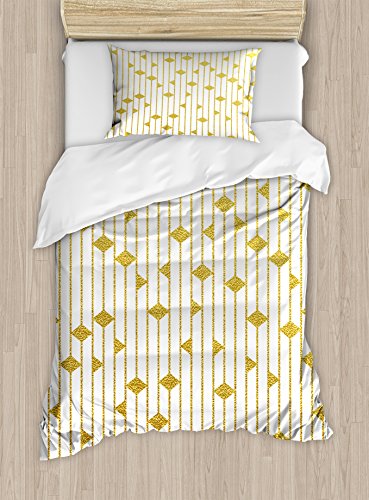 Yellow and White