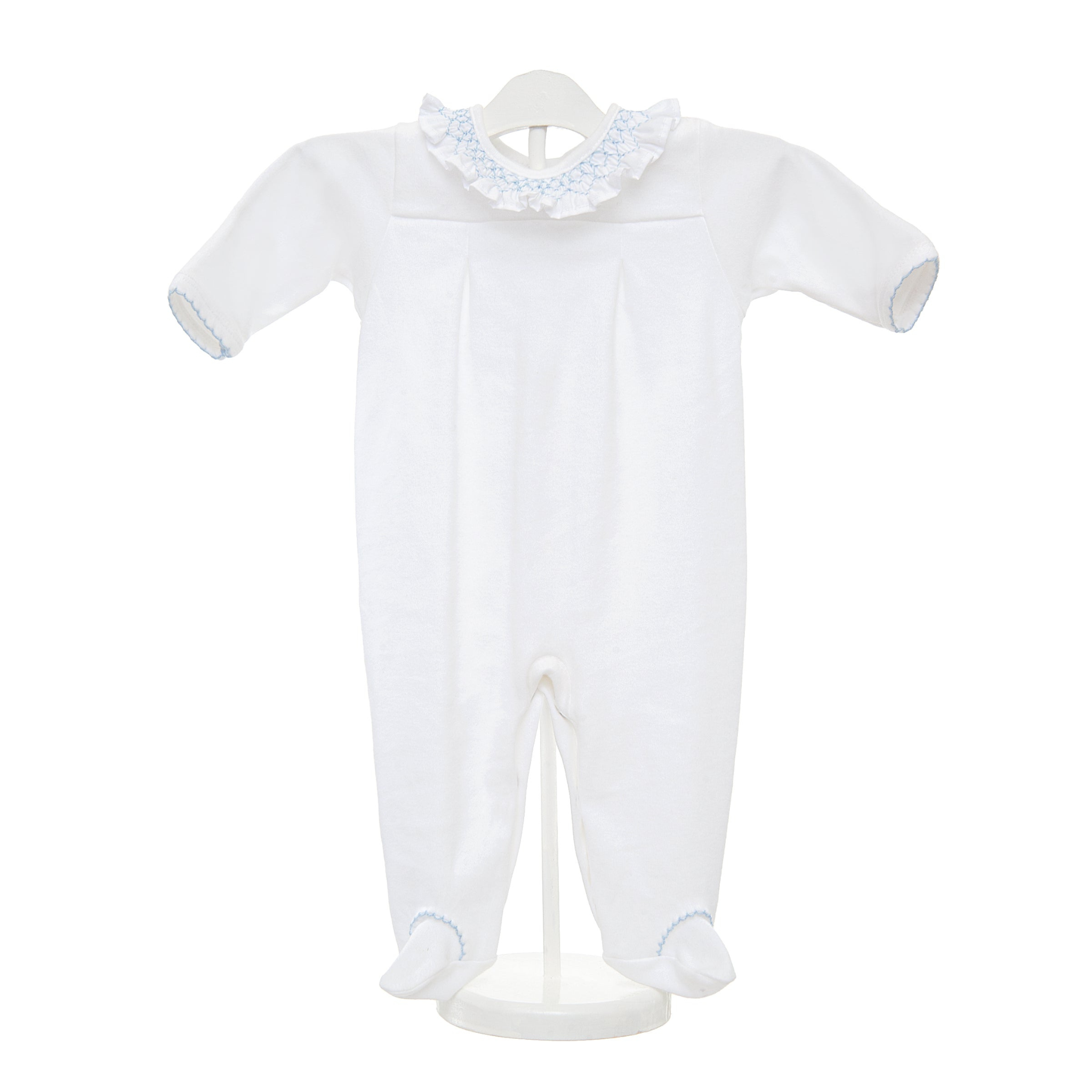 Baby Lucy & Max Soft Cotton Knit Footie Pajamas - Cozy & Breathable Sleepwear for Infants & Toddlers - Perfect for Nursery, Bedtime & Playtime