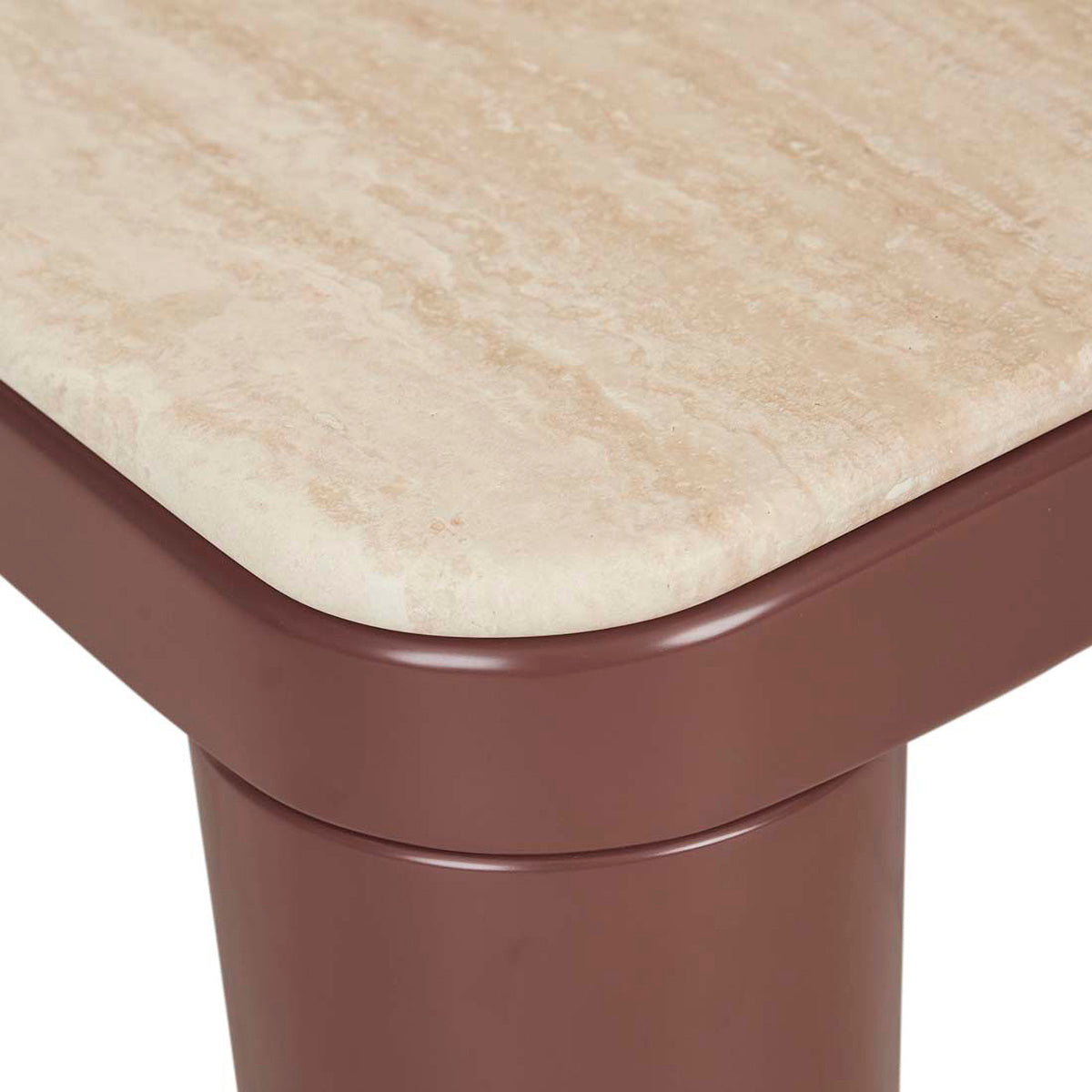 Frankie Marble Coffee Table - Modern Round Living Room Furniture for Small Spaces, Perfect for Apartments, Condos & Home Decor