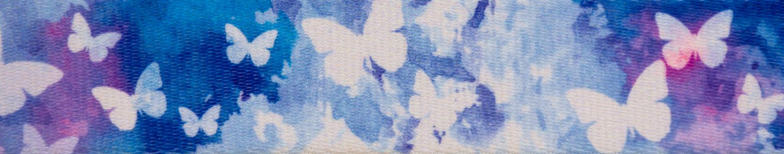 Country Brook Design - 1.5 Inch Watercolor Butterfly Polyester Webbing Ribbon, 50 Yards Bulk Roll for DIY Crafts, Gift Wrapping, Hair Bows & Scrapbooking