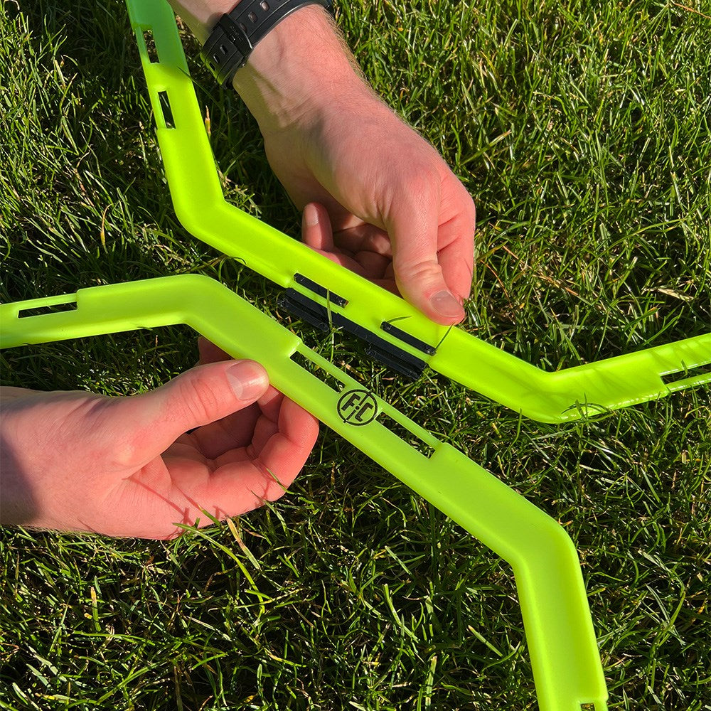 FC Octagon Agility Ring Ladder - Professional Training Equipment for Speed & Agility Drills - Perfect for Football, Soccer, Basketball & Fitness Training