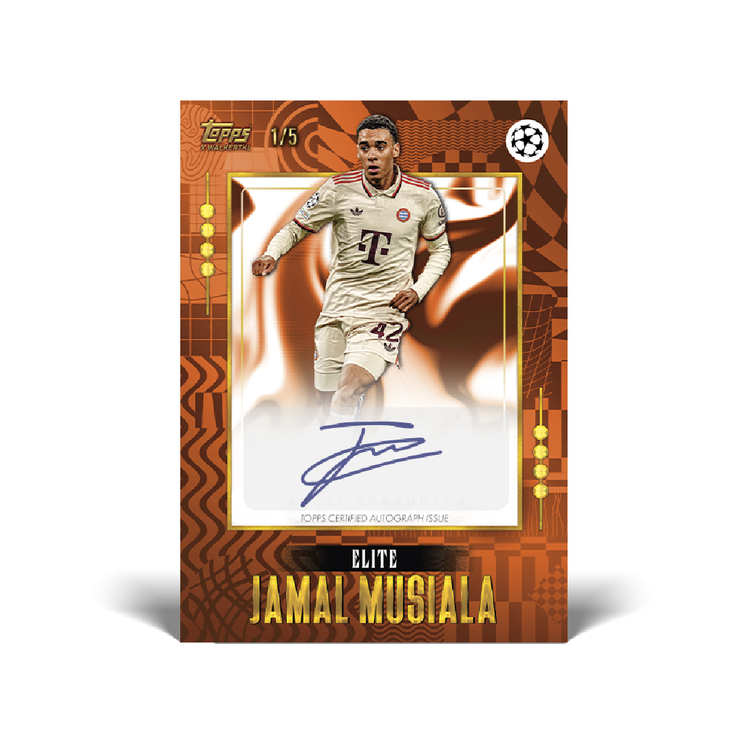 Topps UCC Gold 2024/25 Soccer Trading Cards - Premium Collectible Edition for Sports Fans & Card Collectors - Perfect for Gifts, Investments, and Game Day Excitement