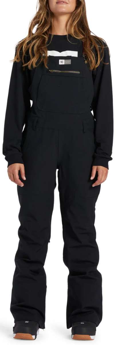 DC Women's Crusade Shell Bib Pant 2024 - Waterproof Hiking Overalls for Outdoor Adventures, Camping & Snow Sports