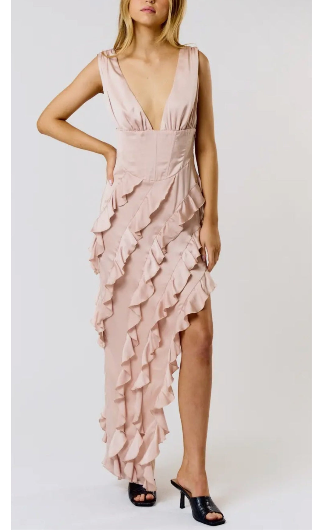 Carrie's Holiday Dress - Elegant Women's Party Dress for Christmas, New Year & Special Occasions | Perfect for Festive Gatherings & Celebrations