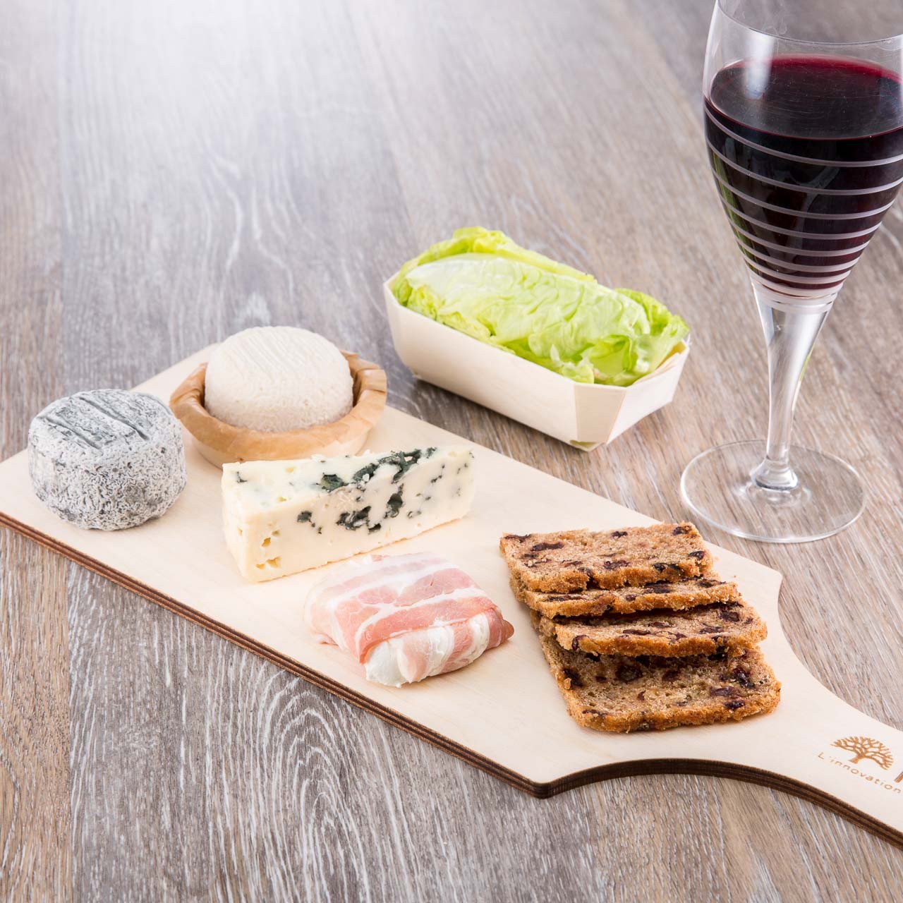 Premium Large Wooden Tapas Board - Charcuterie & Cheese Serving Platter for Entertaining, Parties, and Family Gatherings