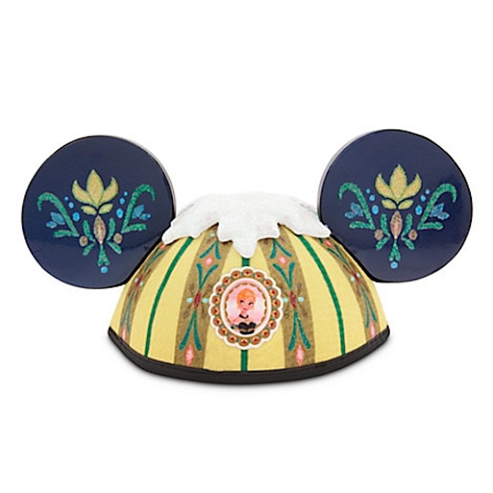 Disney Frozen Elsa & Anna Mickey Mouse Ears Hat for Adults - Perfect for Disney Parks, Cosplay, and Halloween Costumes