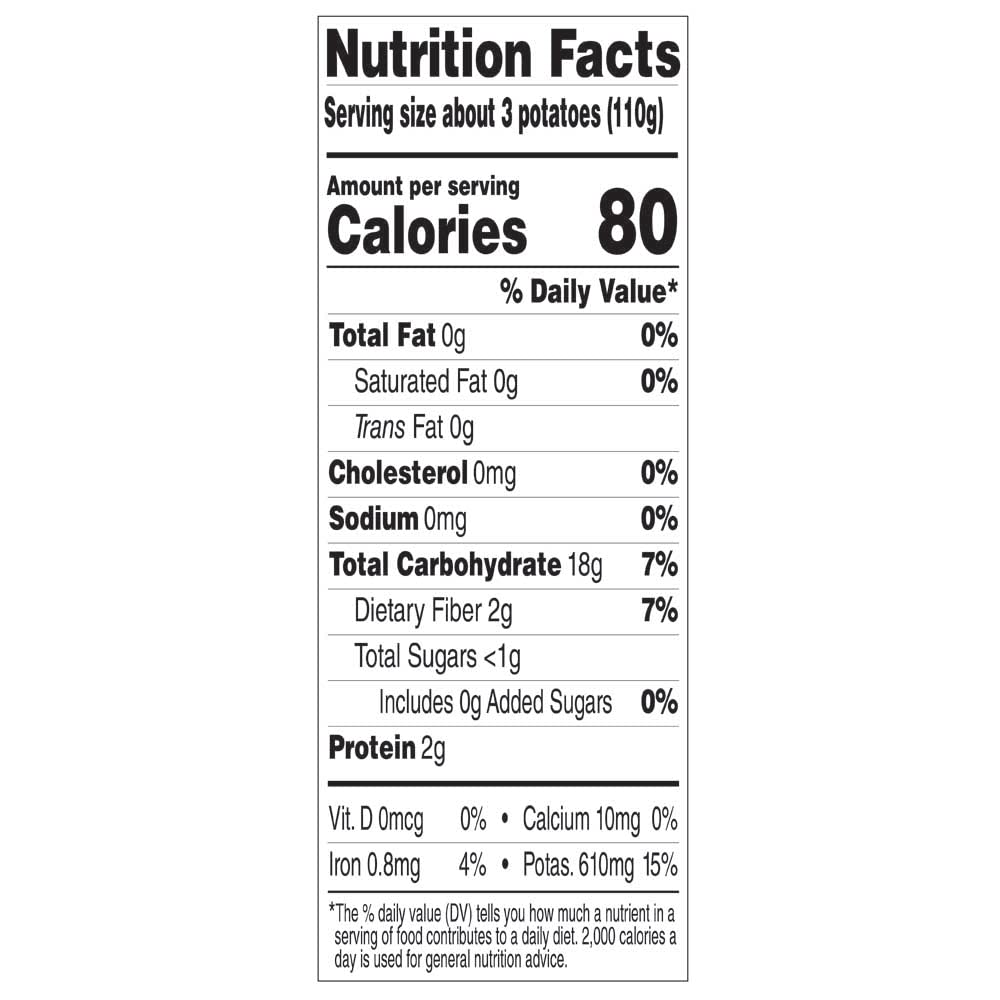 Organic Baby Gold Potatoes 1.5 Lb - Fresh, Non-GMO, Perfect for Roasting, Mashing & Salads - Amazon Grocery (Packaging May Vary) - Ideal for Family Dinners, Meal Prep & Healthy Cooking