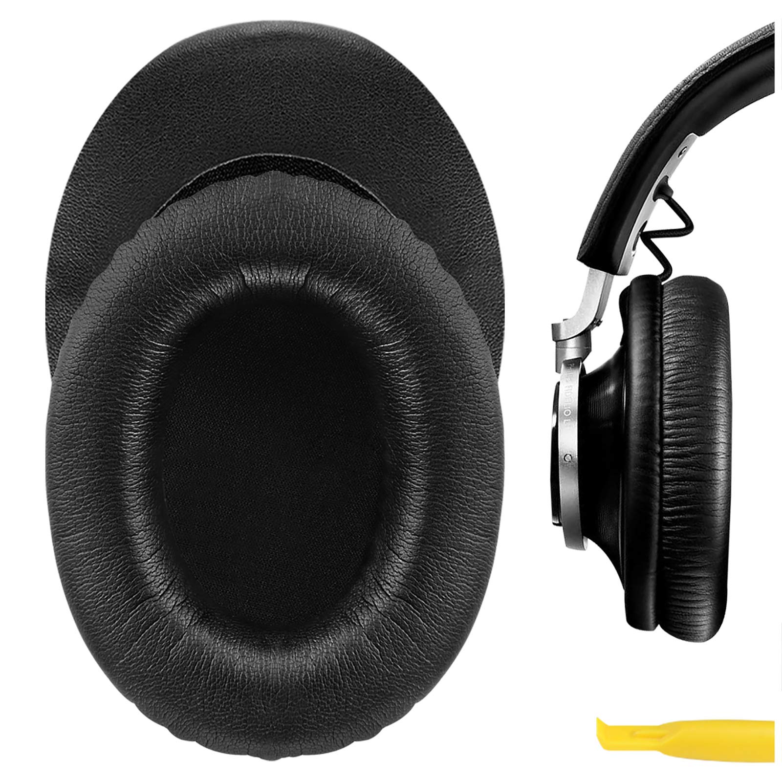 Geekria QuickFit Replacement Ear Pads for Philips L1 L2 L2BO Fidelio Headphones - Premium Memory Foam Ear Cushions & Headset Earpads (Black) - Perfect for Gaming, Music & Office Use