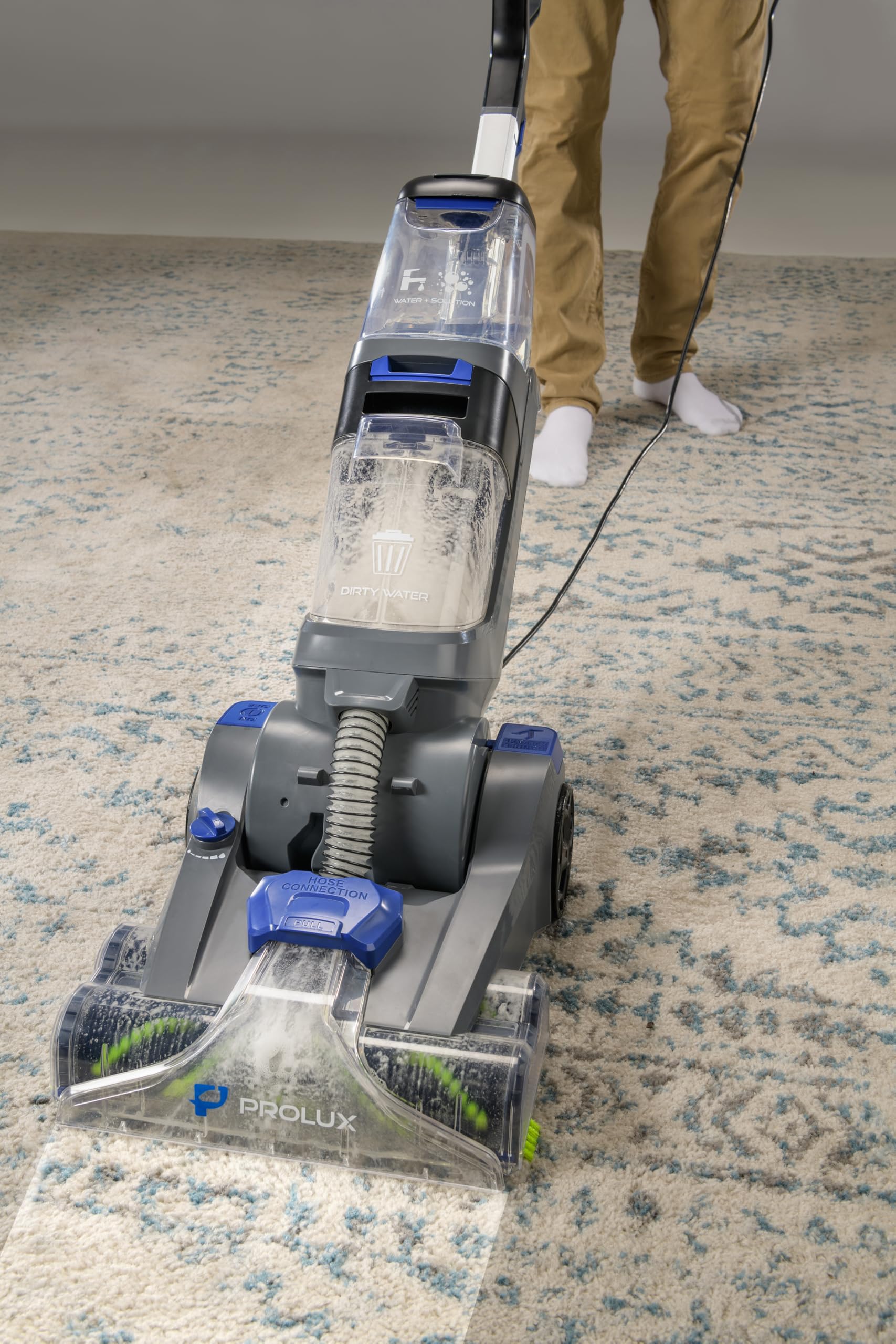 Prolux Carpet & Upholstery Cleaner Machine with Attachments - Deep Cleaning for Carpets, Sofas, Mattresses - Perfect for Home, Office & Pet Owners