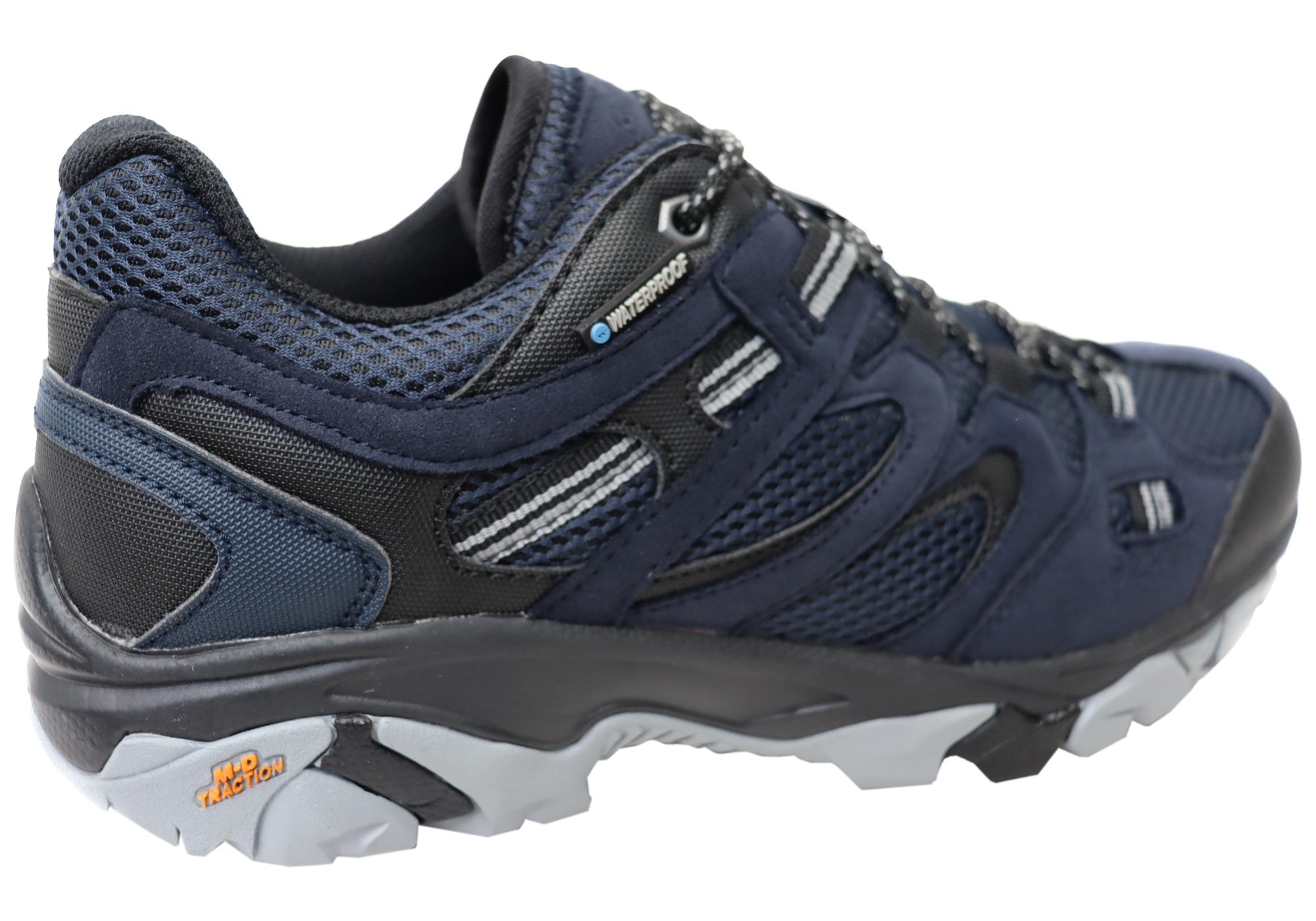 Hi-Tec Men's Ravus Vent Lite Low Waterproof Hiking Shoes - Lightweight & Comfortable for Outdoor Adventures, Trail Running & Backpacking