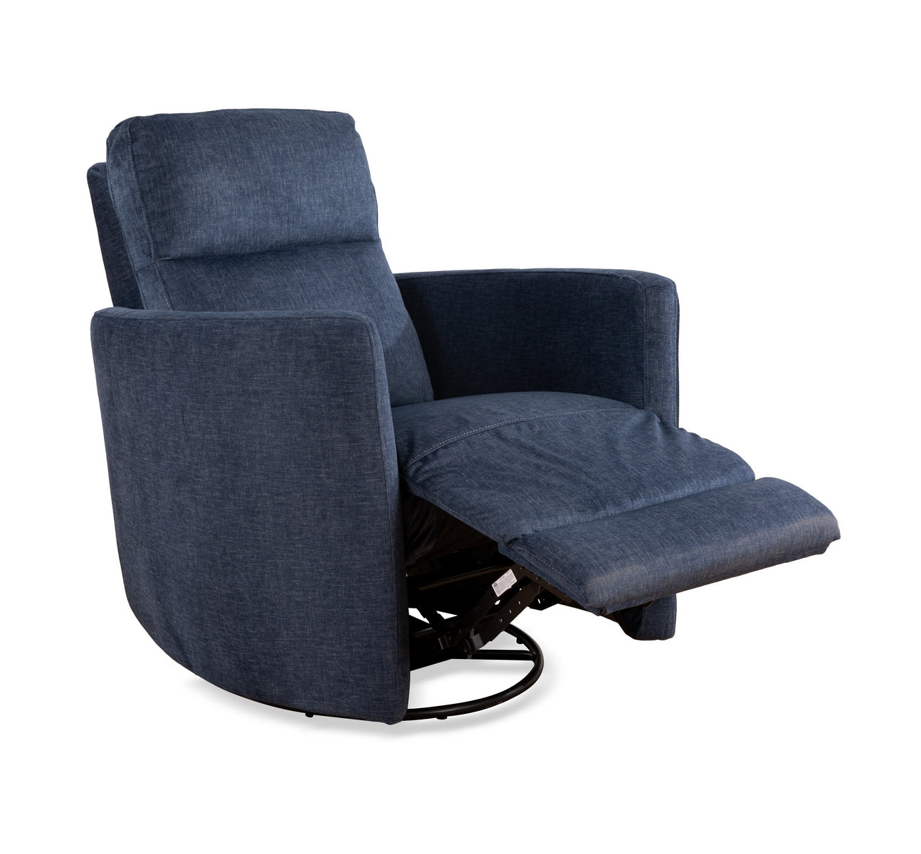 Blue Haven Swivel Recliner Chair - 360° Rotating Ergonomic Lounge Chair with Padded Cushions for Living Room, Bedroom & Home Theater - Perfect for Relaxing, Reading & Watching TV