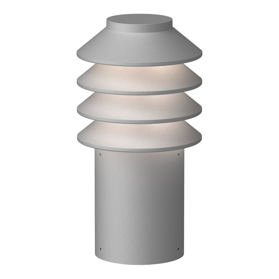 Bysted Outdoor Garden Bollard Light - Durable Solar Powered LED Landscape Lighting for Pathways, Driveways, and Yards | Perfect for Home, Patio, and Commercial Decor