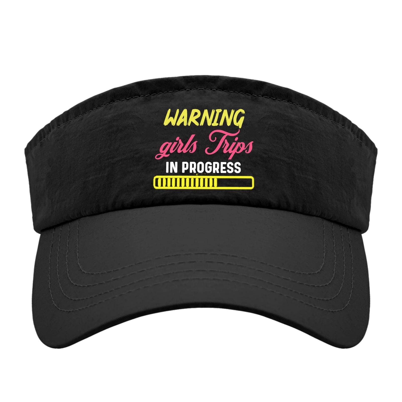 Women's Packable Golf Visor Hat - Lightweight Running Hat for Outdoor Sports & Travel | Perfect for Golf, Running, Beach & Summer Activities