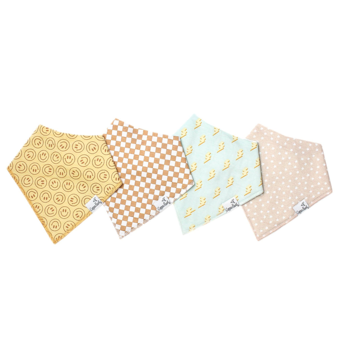 Soft Organic Cotton Baby Bandana Bibs - 3 Pack Drool Bibs for Newborns & Infants - Cute & Absorbent for Feeding, Teething, and Everyday Use