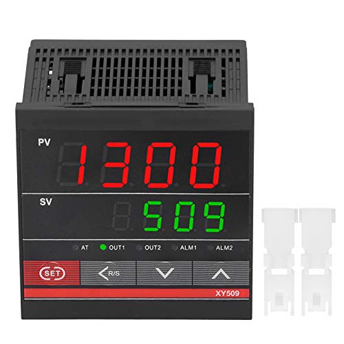 Digital PID Temperature Controller - Dual Display, Auto Tuning for Industrial Automation & HVAC