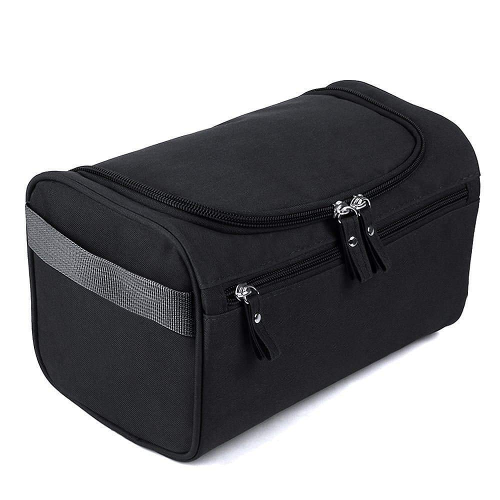 Flipco Hanging Cosmetic Bag Organizer with Hook - Travel Toiletry Kit for Men & Women - Perfect for Bathroom, Gym, and Travel Accessories Storage