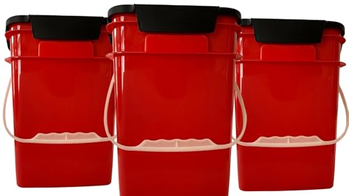 Red - Black Lids