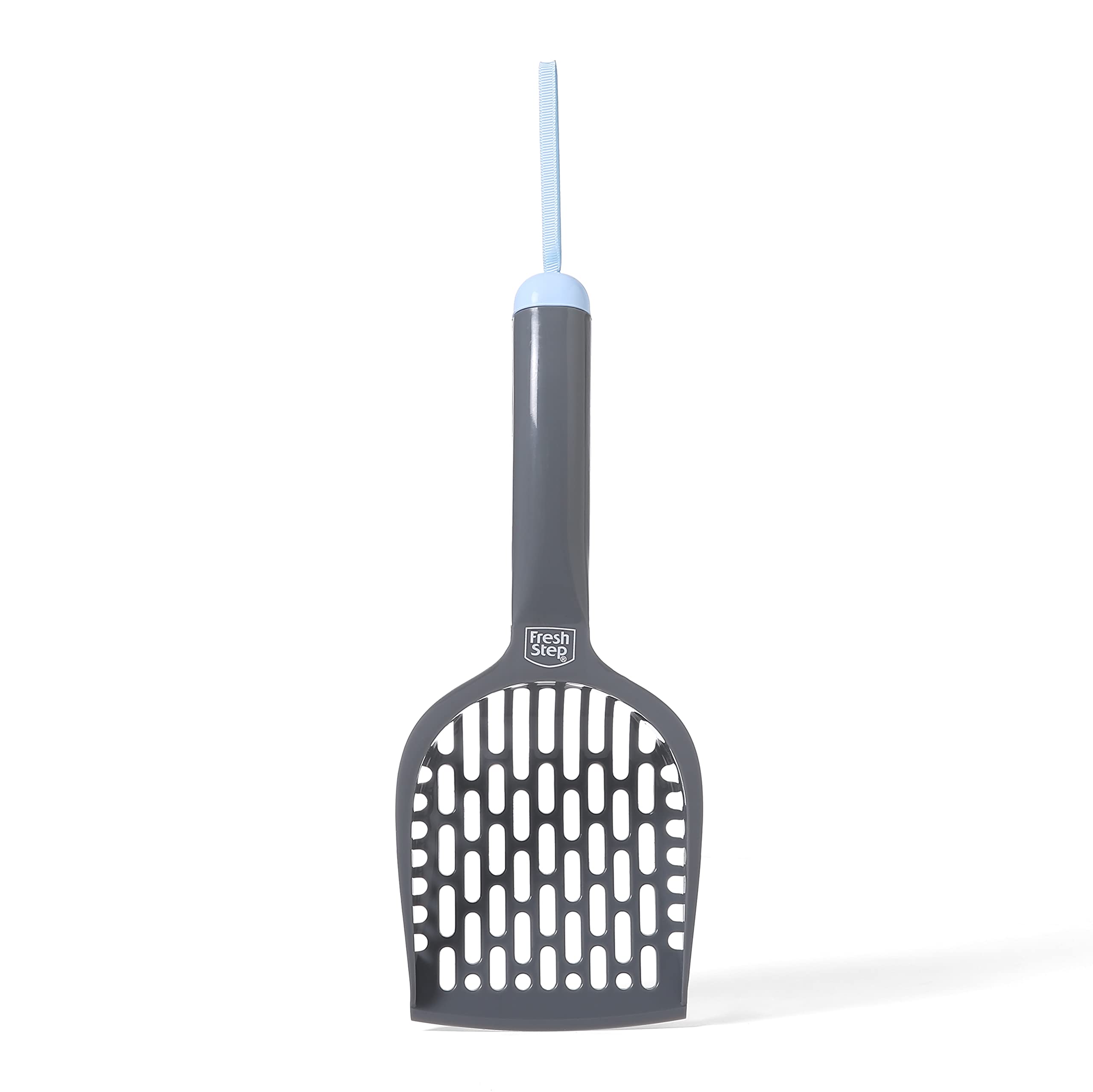 Fresh Step Cat Litter Scoop - Durable Plastic Litter Scooper for Small to Large Litter Boxes | Essential Cat Litter Supplies & Waste Cleanup Tool | Perfect for Daily Cat Care & Litter Box Maintenance