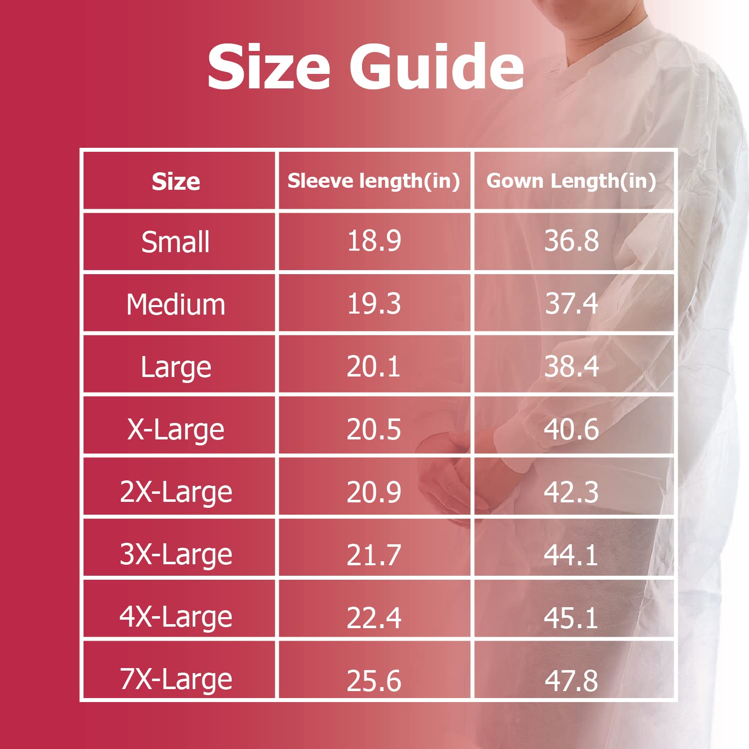 Dealmed Disposable SMS Lab Coat - White Pocketless Medical Coat for Doctors, Nurses & Lab Technicians | Perfect for Hospitals, Clinics & Research Labs