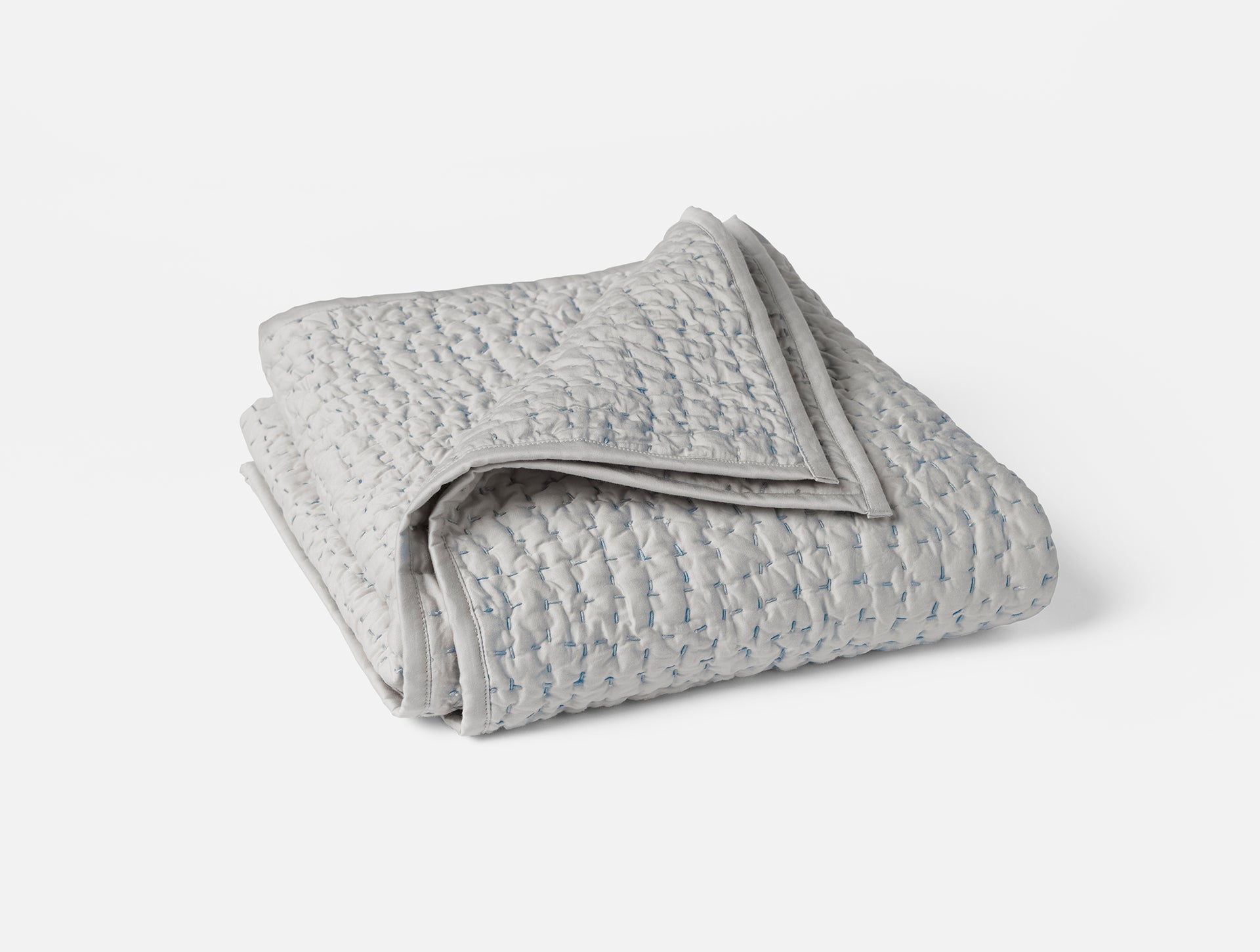 Organic Pebbled Handstitched Toddler Quilt - Soft Baby Blanket for Nursery, Crib & Stroller - Perfect for Newborns, Infants & Toddlers
