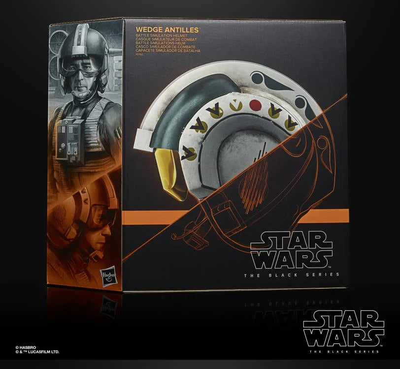 Star Wars The Black Series Wedge Antilles Battle Simulation Helmet – Premium Collectible Replica for Cosplay, Display & Star Wars Fans | Perfect for Halloween, Conventions & Movie-Themed Parties