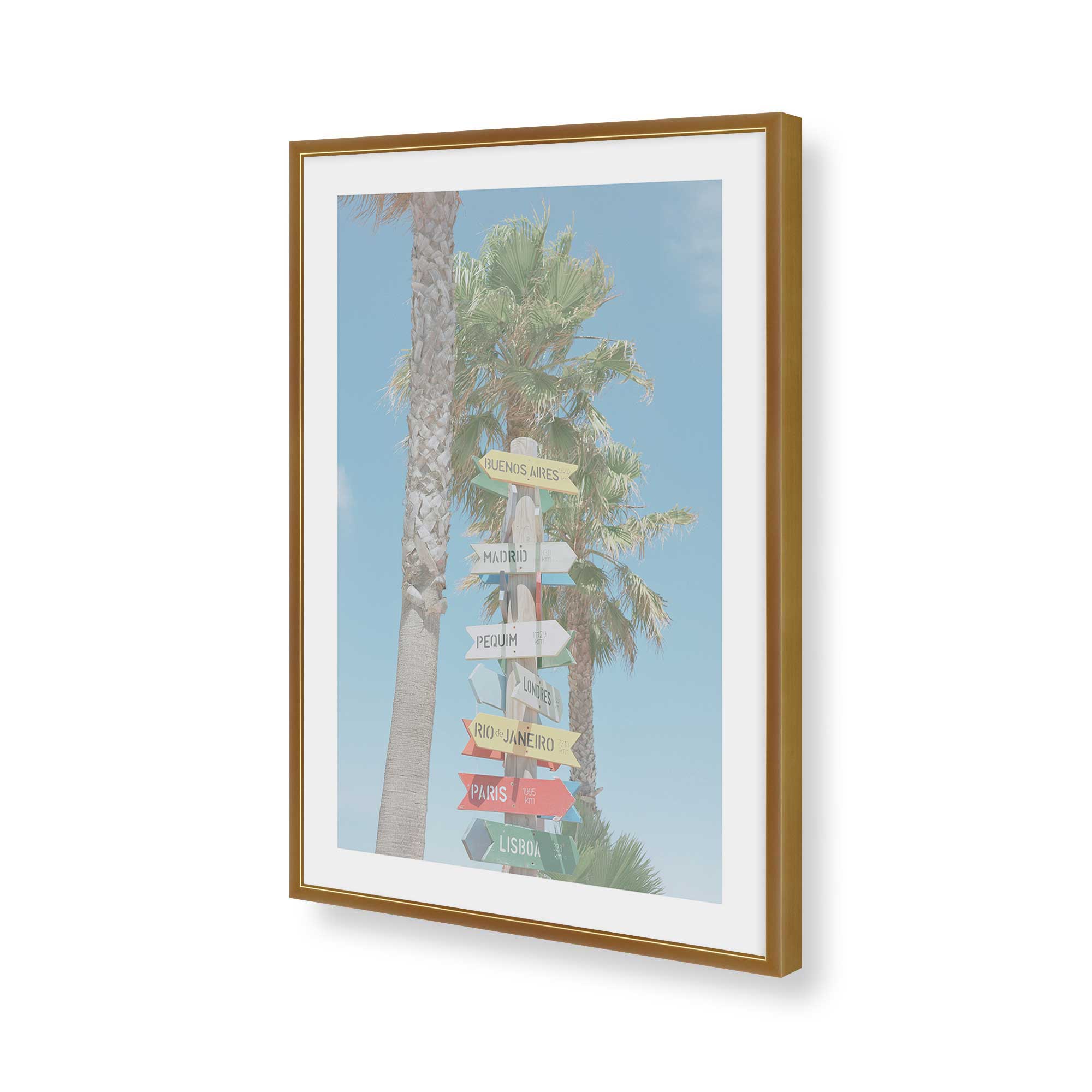 Direction to Daydreams Print - Inspirational Wall Art for Home & Office Decor | Perfect for Living Room, Bedroom, or Gift Giving