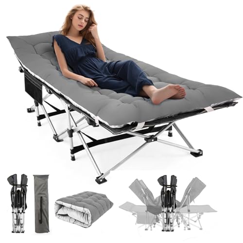 Dark Gray With Comfortable Mattress