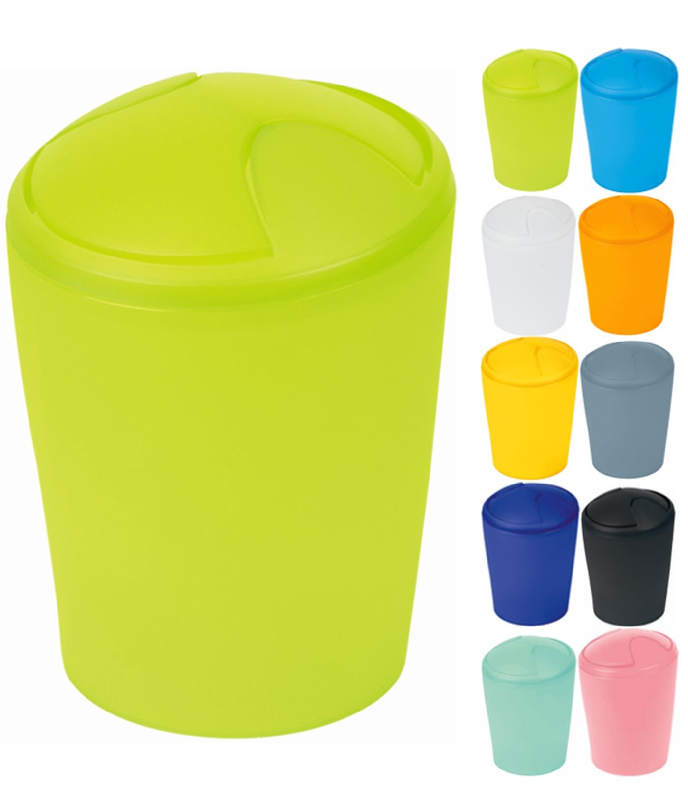Frosty Kiwi Move Polypropylene Storage Bin - Durable Plastic Organizer for Home, Office, and Garage Organization