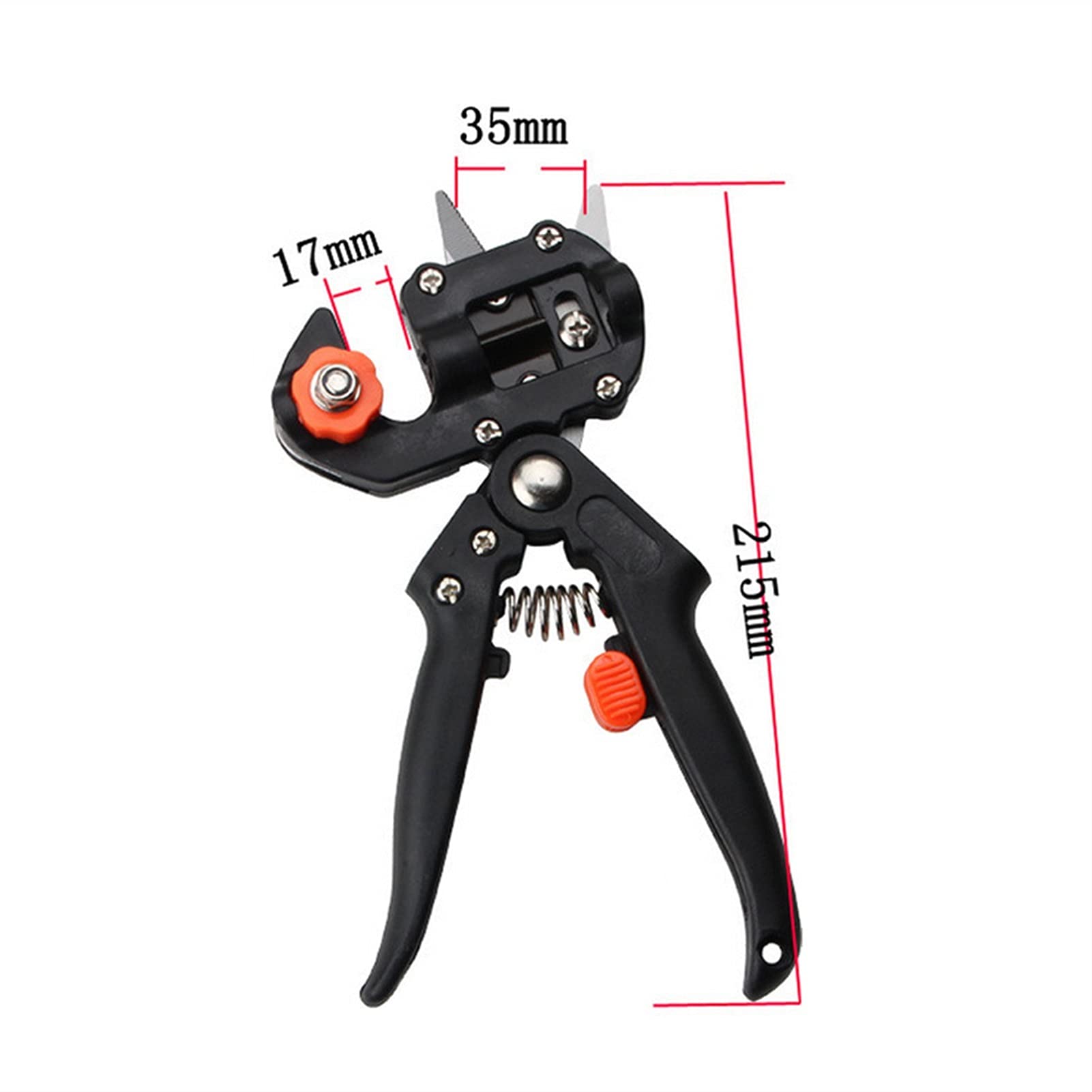 Professional Grafting Pruner Kit - Fruit Tree Pruning Shears, Bonsai Scissors & Grafting Tools for Gardening, Farming & Orchard Maintenance - Perfect for Apple, Citrus & Olive Trees