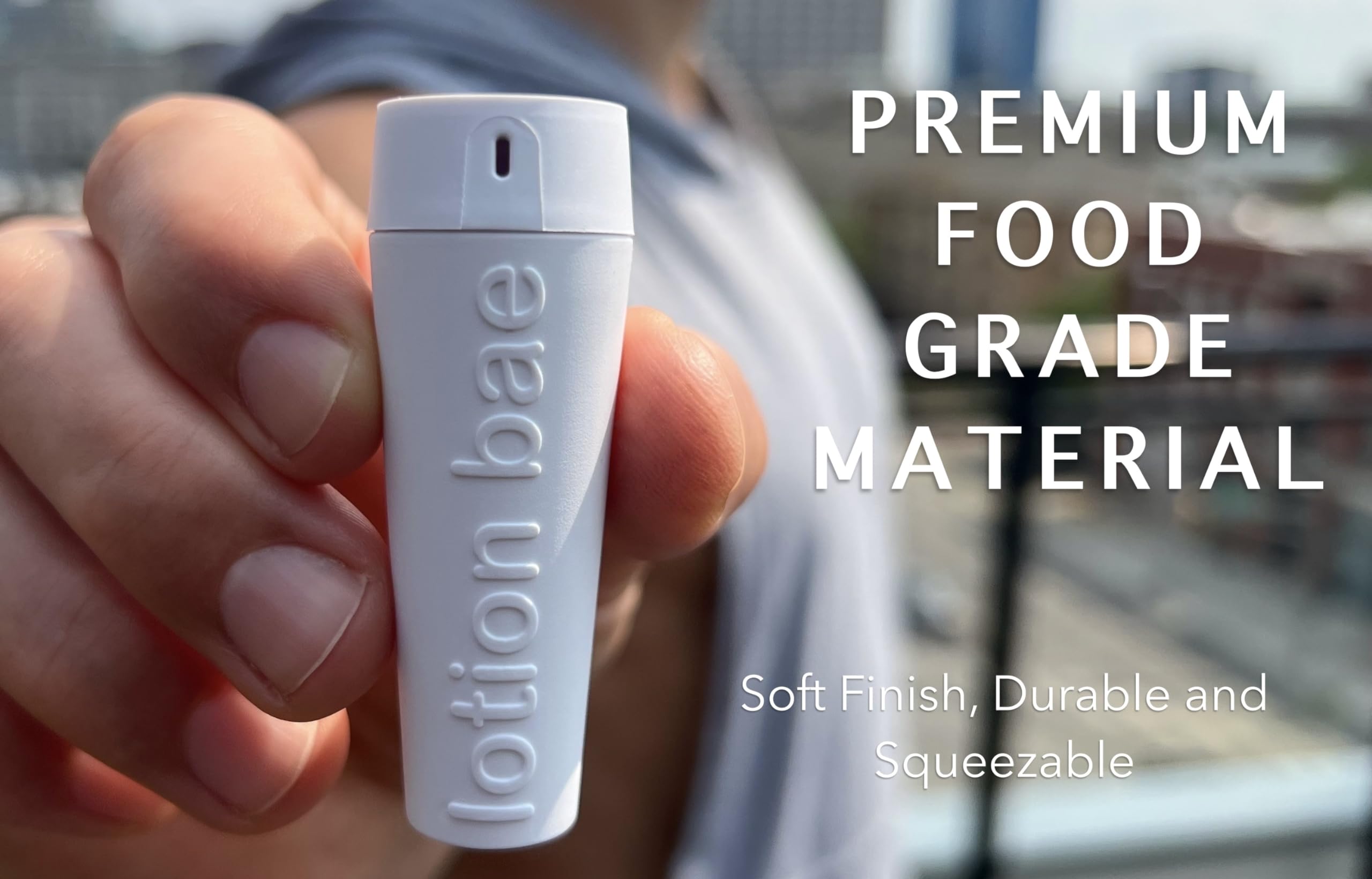 Premium Reusable Travel Size Lotion Bottle - Leak Proof & TSA Approved - Perfect for Toiletries, Skincare & Hand Sanitizer on the Go